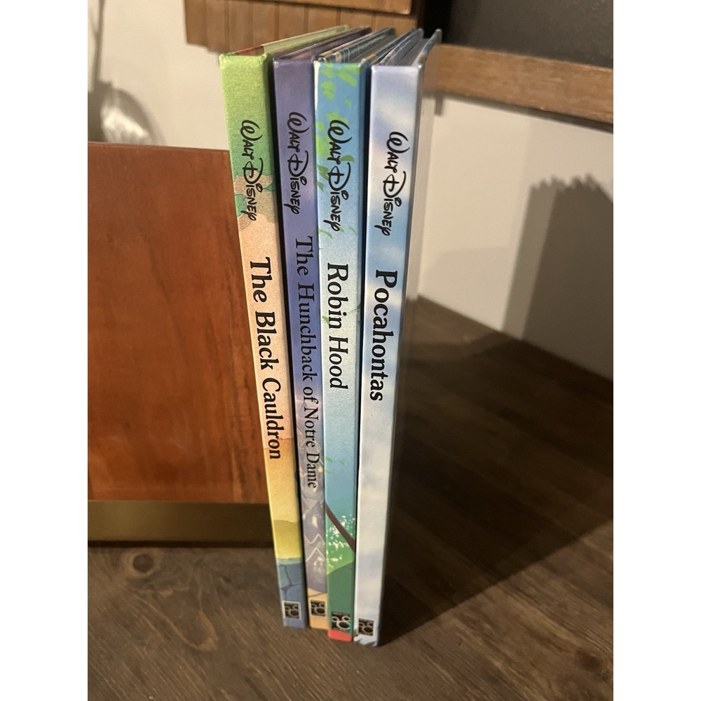 Walt Disney Mouse Works Oversize Storybooks Lot Of 4